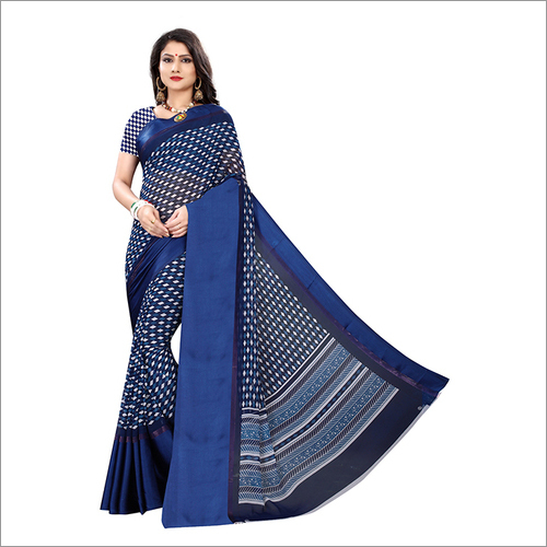 Sartin Patta Cotton saree
