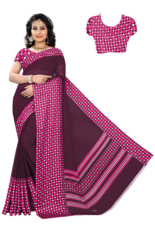 Sartin Patta Cotton saree