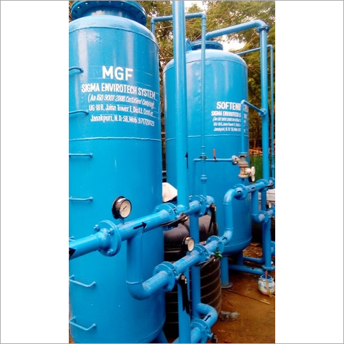 Water Softening Plant MS Fabricated