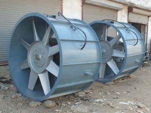 Direct Drive Axial Flow Fan Blade Material: Stainless Steel