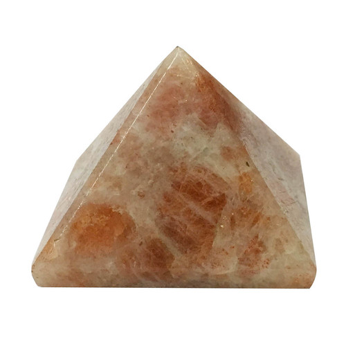 Satyamani Natural Sunstone Pyramid