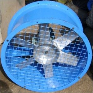 Industrial Tube Axial Fan Installation Type: Wall Mount