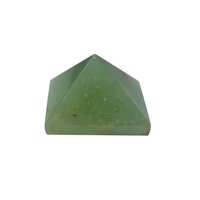Satyamani Natural Green Aventurine Pyramid