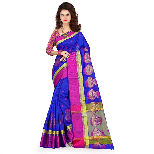 Matka Cotton Silk Saree