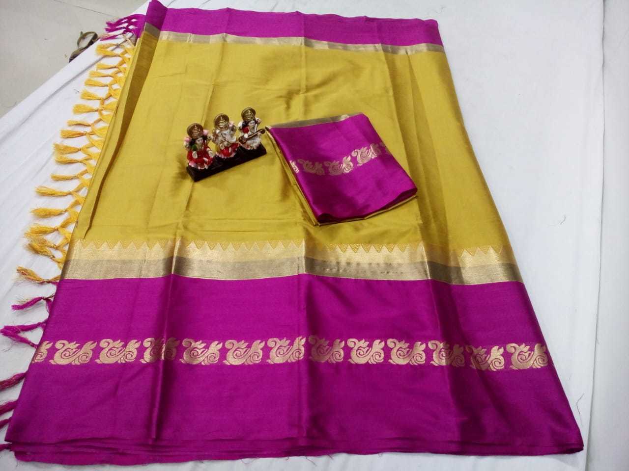 New Damini Poly Silk Jacquard Saree