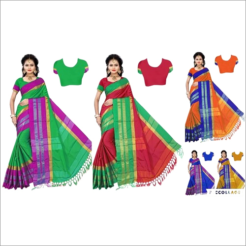 Tapasya soft Cotton saree