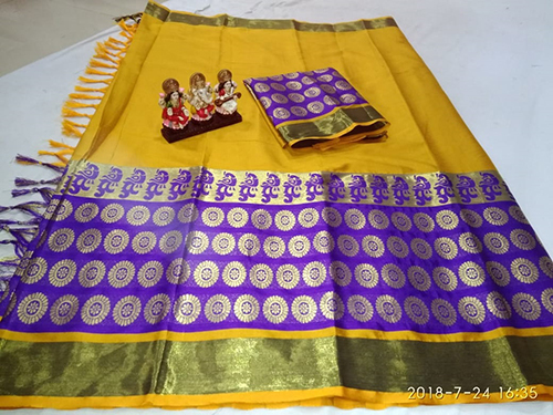 New Poly Silk saree