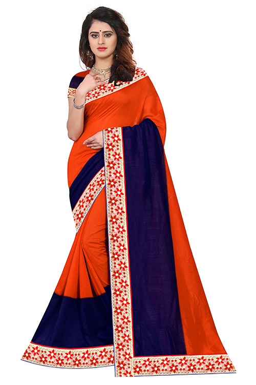 New Heavy Prined Cotton Silk Saree