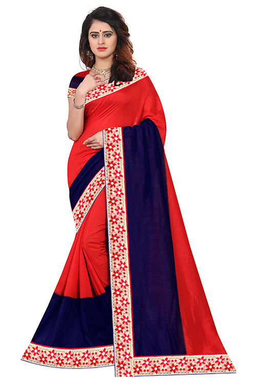New Heavy Prined Cotton Silk Saree