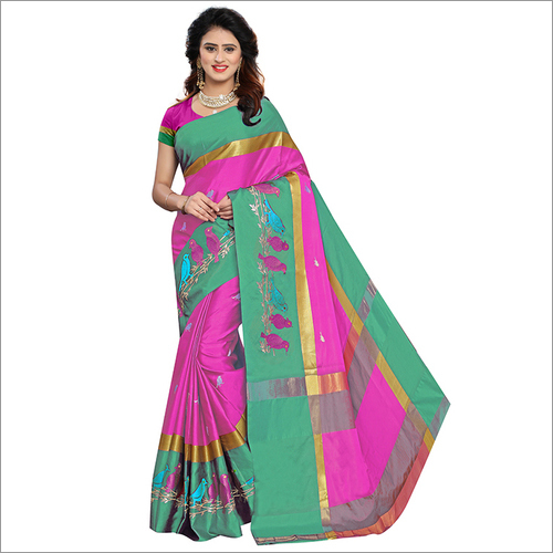 Tota Maina silk saree