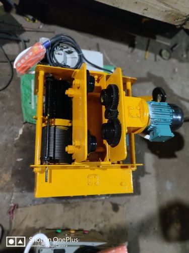 Wire Rope Hoist Capacity: 1 Ton - 15 Ton Ton/Day