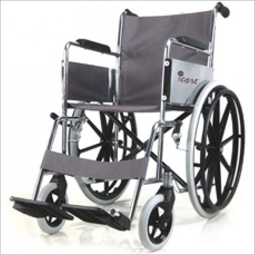 Folding Wheel Chair Chrome Plated By HHW CARE PRODUCTS (INDIA) PVT. LTD.