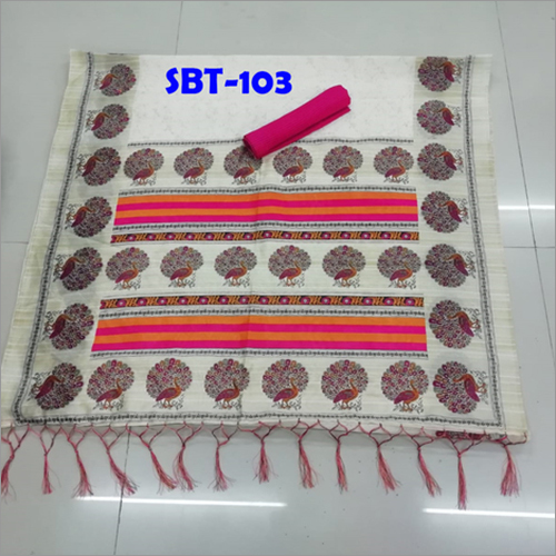 New art silk saree