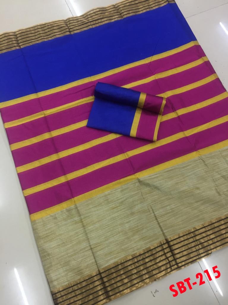 Soft cotton silk sarees