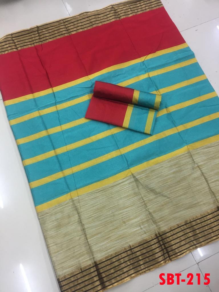 Soft cotton silk sarees