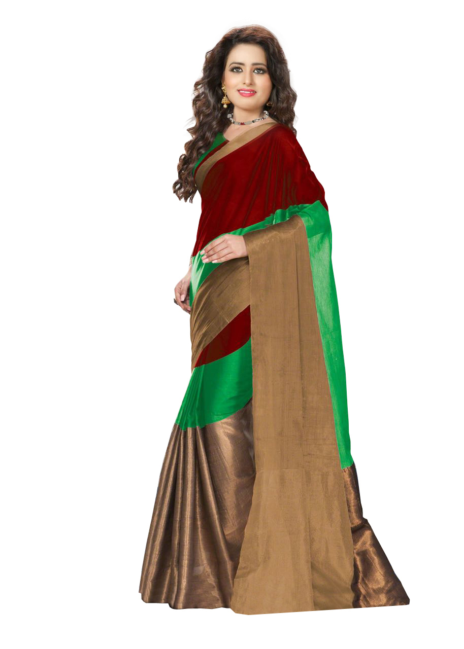 Visava Cotton silk saree