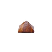 Satyamani Natural Tiger Eye Pyramid