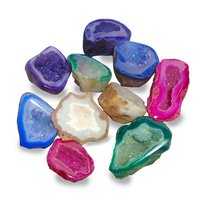 Satyamani Agate Dyed Mixed Geodes