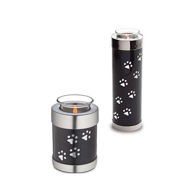 Pet Paw Print Tea Light Urns