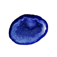 Satyamani Natural Agate Dyed Geodes (Blue)