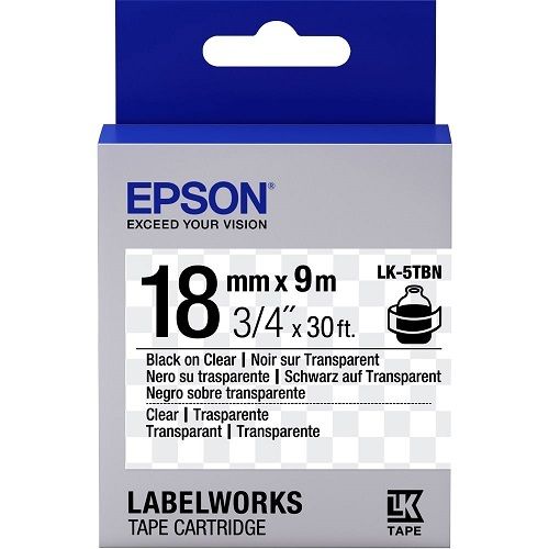 Epson LW Tape- LK-5TBN- 18mm