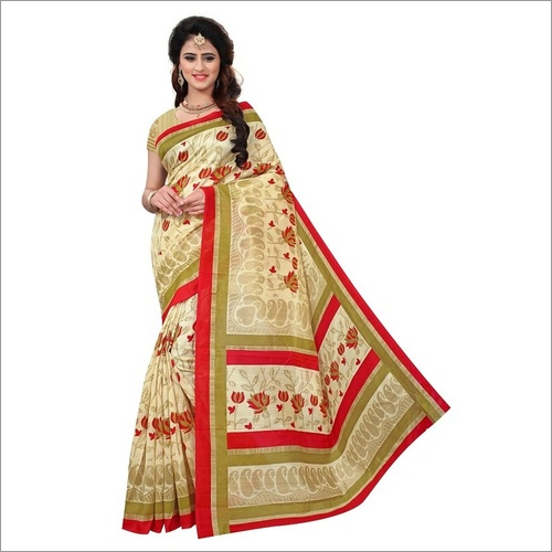 Mango Six Printed Bhagalpuri Sare