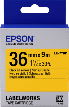 Epson LW Tape- LK- 7YBP- 36 mm