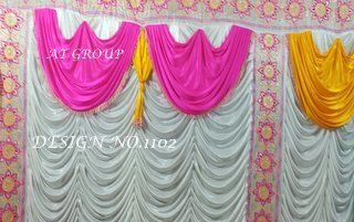 Fancy parda design tent