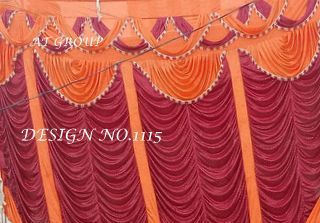 Wedding parda design