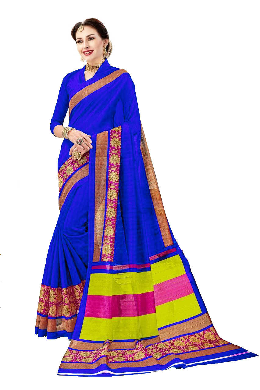 Sonaksi Bhagalpuri Printed Saree