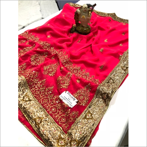 New Work Silk saree