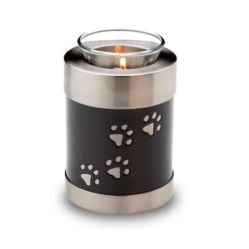 Pet Paw Print Tea Light Urns