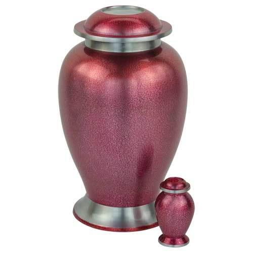 Lightweight Metal Urn by Brassworld
