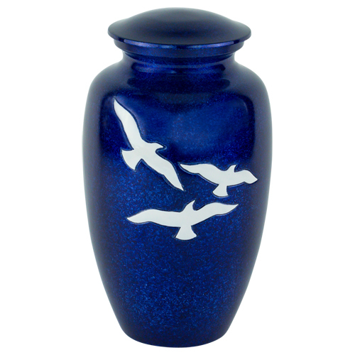 Remembrance Aluminium Cremation Urn For Ashes