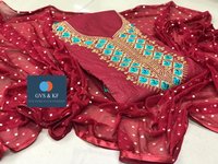 Latest Designer Cotton Dress Materials