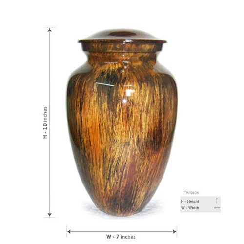 Elegant Aluminium Ashes Urn