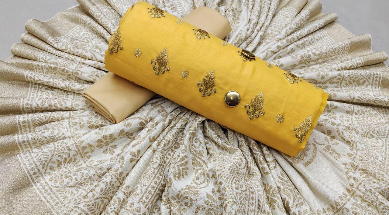 Silk Printed Dress Material