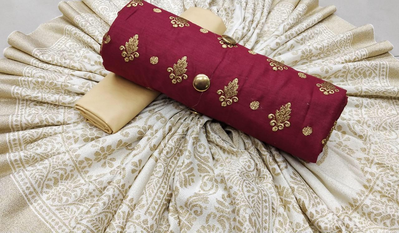 Silk Printed Dress Material