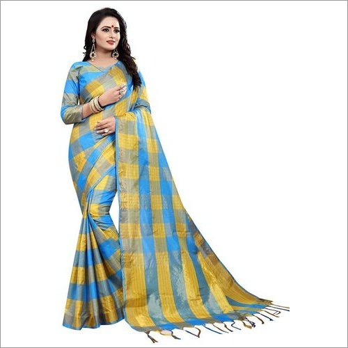 Asam Chokada Design 2 Nyloan Saree