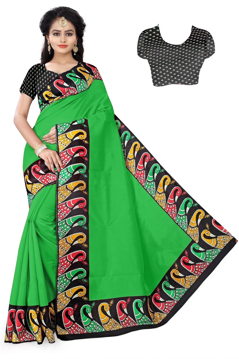 New Border Printed banglori Saree