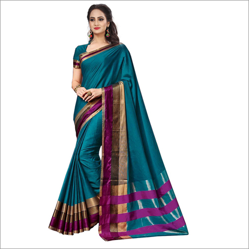 Diemond Collection jacquard Poly Silk Saree