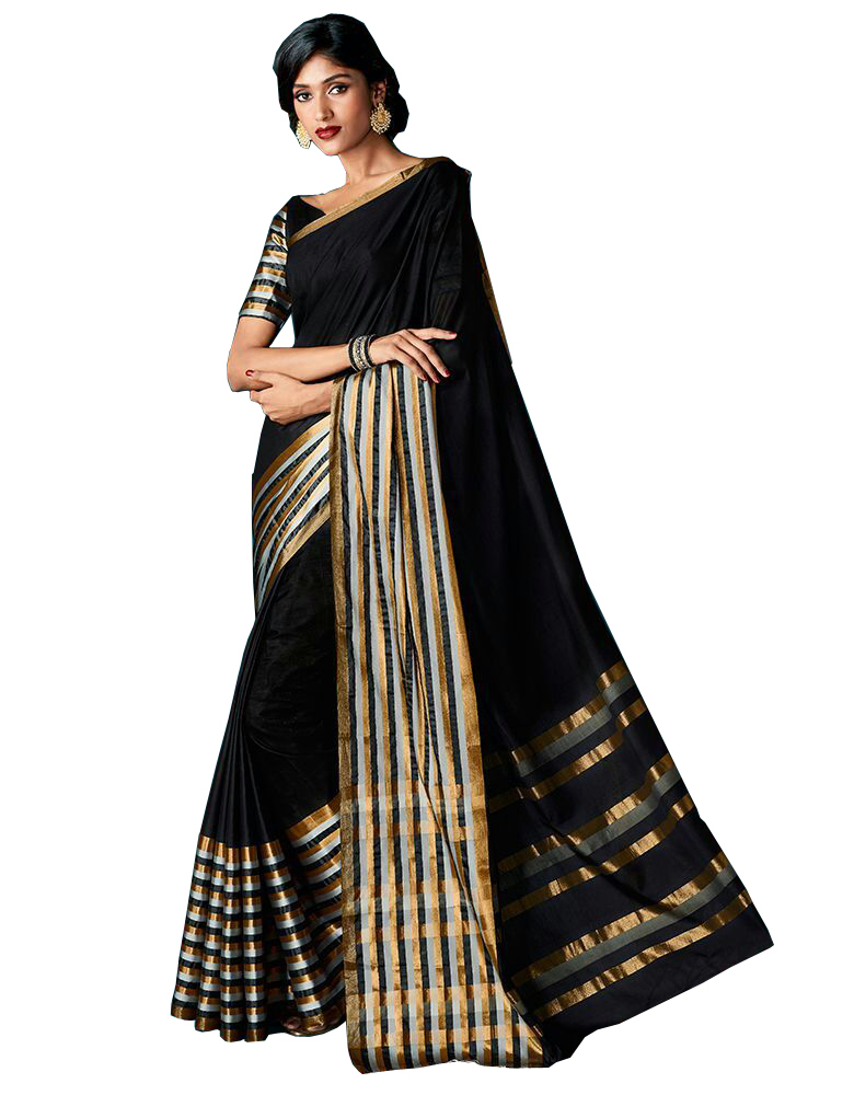 Diemond Collection jacquard Poly Silk Saree