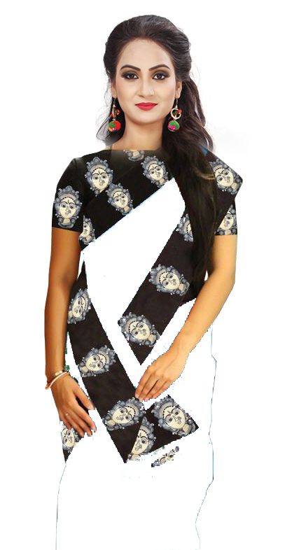 Durga Printed bhagalpuri Saree