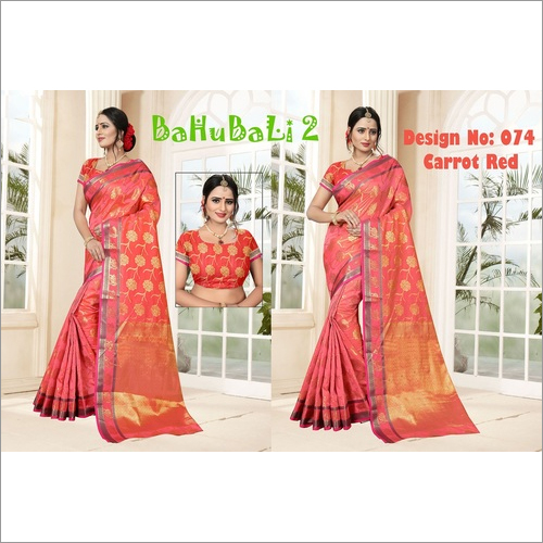 Bhaubali Jacquard saree