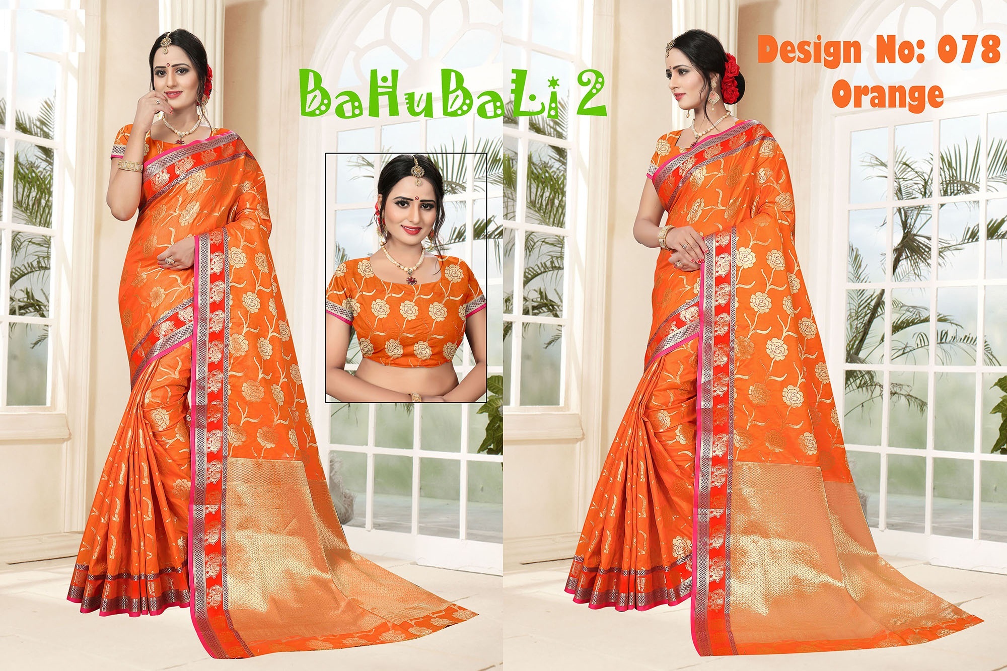 Bhaubali Jacquard saree