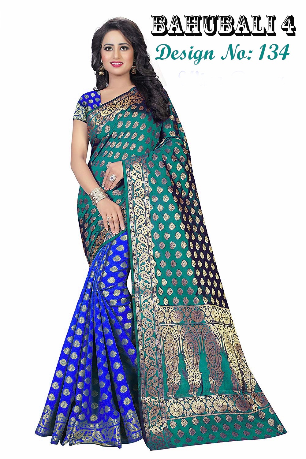 Bhaubali Poly silk saree