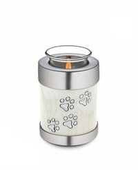 Tea Light Urn Silver