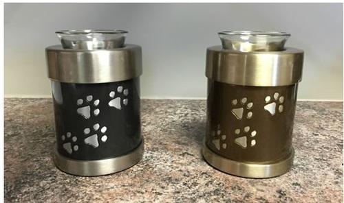 Tealight Brass Pet Cremation Urn