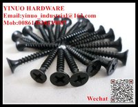 Gypsum Board Screw - Carbon Steel 22a, 3.5x25mm, Black Phosphate | Bugle Head, Fine Thread, Premium Quality