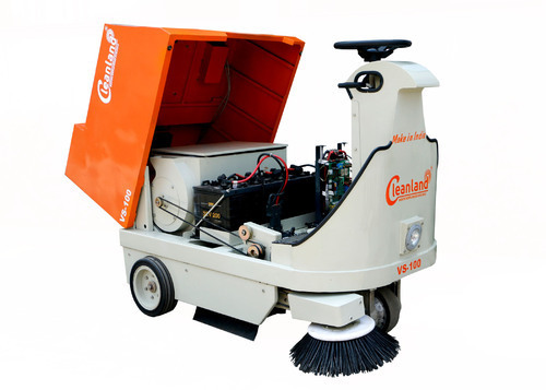 Battery Operated Sweeper Machine